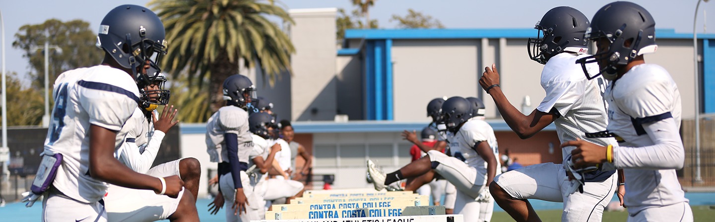 contra costa college athletics football practice