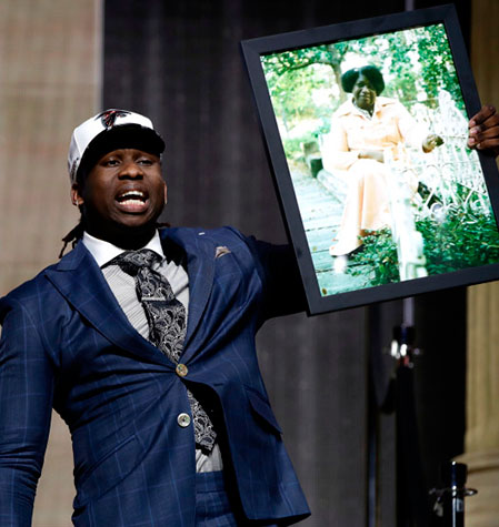 Contra Costa College alum Takkarist McKinley