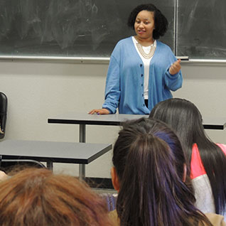 Tatiana Frank Speaking to CNA Class