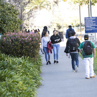 Contra Costa College students.