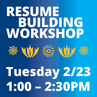 RESUME BUILDING WORKSHOP