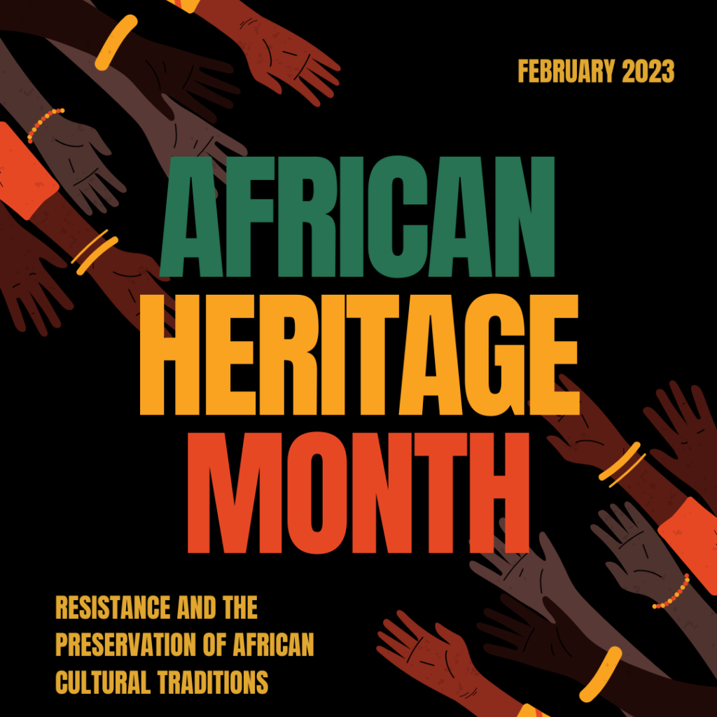 African Heritage Month Library Display Contra Costa College