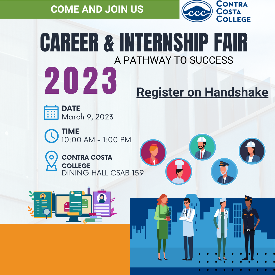 Career & Internship Fair Contra Costa College